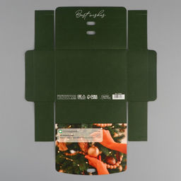 Цена за 2 шт. Коробка подарочная новогодняя складная «Верь в чудо», 16.5×12×5 см, Новый год