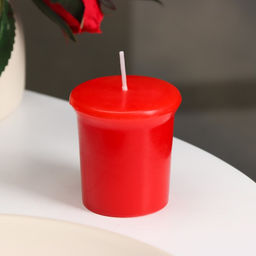 Цена за 3 шт. Свеча ароматическая Sweet Strawberry, сладкая земляника, 5×4.5 см