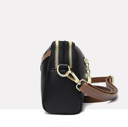 KAIDIFEINIROO Сумка женская с двумя ремнями 8757 фото 22