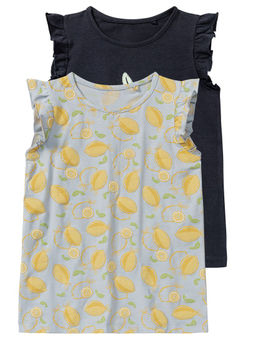 Футболки для девочек 2 шт LUPILU  фото 3