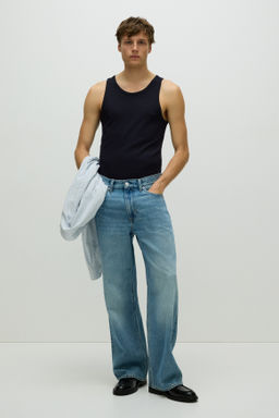 Camiseta sin mangas en canal? Slim Fit - H&m фото 4