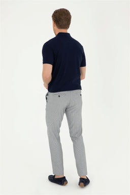 U. S. Polo Assn / Мужские темно-синие брюки из плотной ткани - U.s. polo assn фото 4