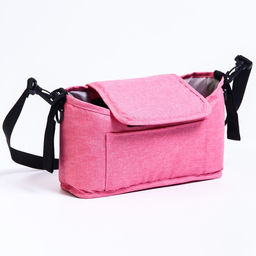 Сумка-органайзер для коляски, цвет розовый - Simaland фото 3