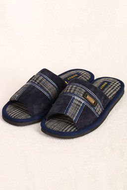 Тапочки мужские в клетку