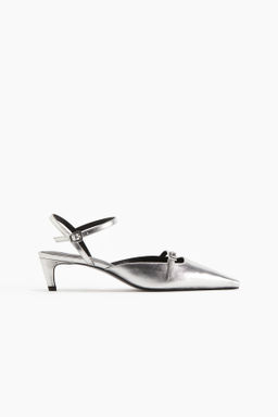 Sandalias de tac?n con puntera fina - H&m фото 2