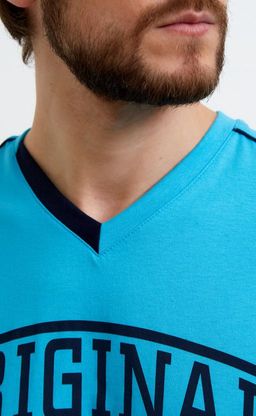 Футболка F911-06-310 turquoise - Fine joyce фото 5