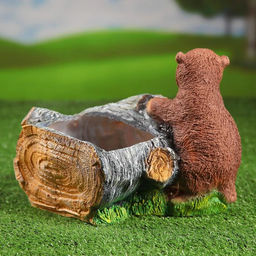 Фигурное кашпо для цветов Башмак, h=22 см, d=14 см, полистоун - Хорошие сувениры фото 3