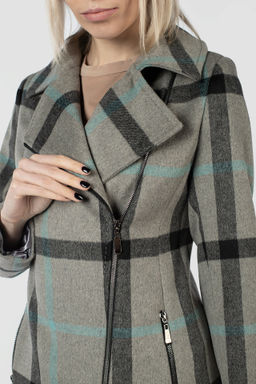 01-11644 Пальто женское демисезонное - El podio фото 5