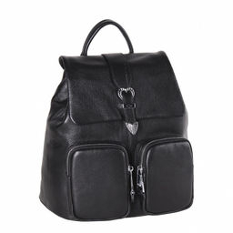 Рюкзак 18369 black Polina&Eiterou