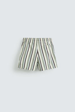 STRIPED MID-LENGTH SWIMMING TRUNKS - Zara фото 2