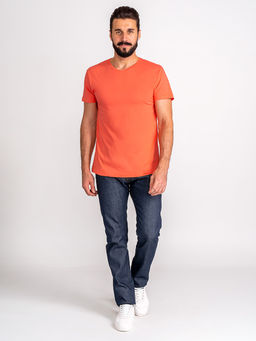 Футболка мужская короткий рукав GREG G146-RD-9012 (коралл)  фото 3