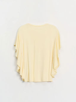 Футболка с воланами из бамбука ZR2605023412-133 / Zarina