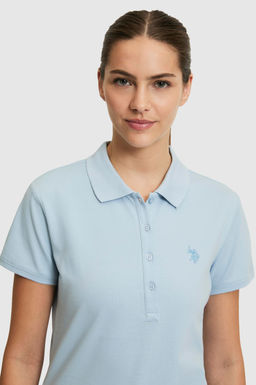 Kad_n A__k Polo Yaka Basic Ti__rt