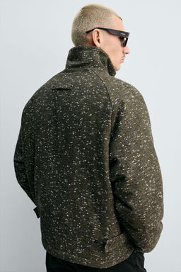 HERRINGBONE TEXTURED JACKET - Zara фото 7