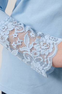 Кружевница блузка детская