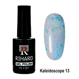 Rihard Gel Polish Kaleidoscope Гель-лак с разноцветными хлопьями, 10 мл №13