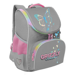 RAm-584-6 Рюкзак школьный с мешком - Grizzly фото 11