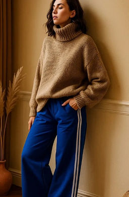 теплые брюки с начесом - Knitka wear фото 4