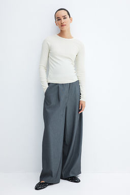 MAMA Camiseta en punto de canale - H&m фото 2