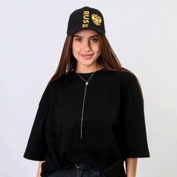 Кепка Russia, рр 56см, чёрная - Overhat фото 4