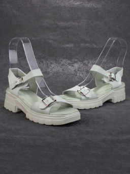 08-PEXL130-3 LT.GREEN Босоножки женские (натуральная кожа) - No name фото 11