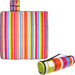 Коврик для пикника Цветная полоска, 200*200 см