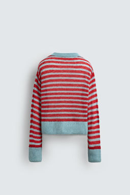 STRIPED CARDIGAN HARRY LAMBERT FOR ZARA X DISNEY  фото 3