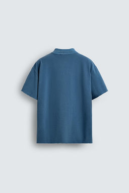 WASHED PIQU_ POLO SHIRT - Zara фото 8