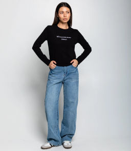 Лонгслив #КТ8923 (3), чёрный - Dommod фото 4