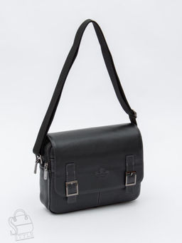 Портфель мужской кожаный 6997-1Z black Zinimsk