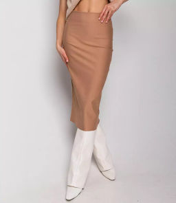 Юбка #КТ318 (1), бежевый