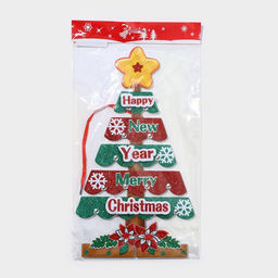 Новогоднее украшение настенное Новогодняя ёлка, подвеска, 40х22,5 см - Simaland фото 5