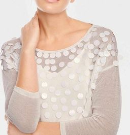 Пуловер и топ, охра - Linea tesini фото 5