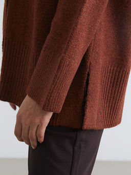 V Yaka Kad?n Triko H?rka