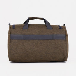 Сумка спортивная на молнии, 2 наружных кармана, длинный ремень, цвет хаки - Simaland фото 3