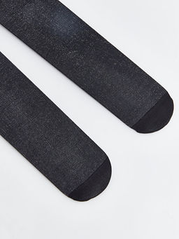 K?z ?ocuk ?nce K?lotlu ?orap 2li