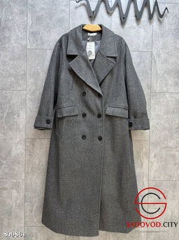 Длинное пальто свободного кроя - Bruno фото 4