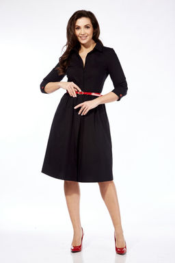 Платье INVITE 4083 черный дизайн - Mira fashion фото 229