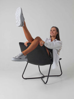 Кеды 148.lusi22gr.Серый+серая замша