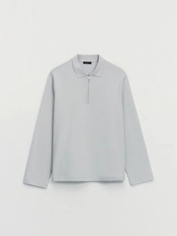 Джемпер с воротником на молнии / Zarina