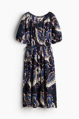 Vestido de algodon con cordon de ajuste - H&m фото 8
