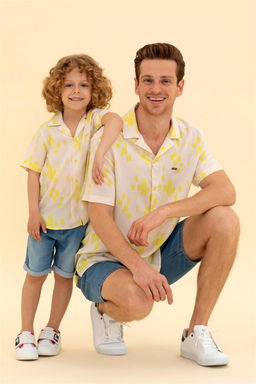 U. S. Polo Assn Мужская рубашка с коротким рукавом цвета экрю - U.s. polo assn фото 9