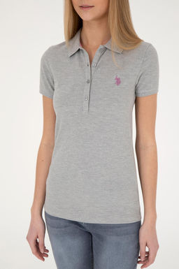 Женщина серая меландж базовая скидка на сюрприз в корзине - U.s. polo assn фото 6