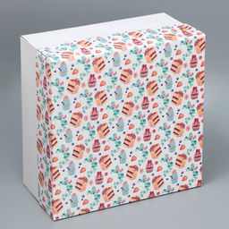 Цена за 5 шт. Коробка под торт Сладости, 31 х 31 х 15 см - Дарите счастье фото 2