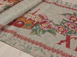 19с236-ШР/п.р. 45*150 Дорожка декоративная "Пасха" цв.1 рис.616