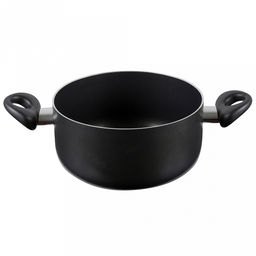 Kumir Кастрюля с антипригарным покрытием 2,5л, д20см, h8,6см, s2,5мм, штампованный алюминий, стеклянная крышка, бакелитовые ручки (Россия) - Домашняя мода фото 2