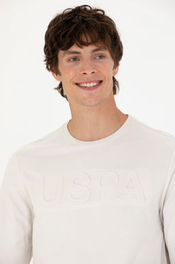 U. S. Polo Assn Мужская базовая толстовка с круглым вырезом Stone - U.s. polo assn фото 16