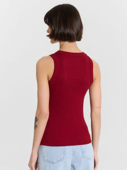 Топ женский бордовый - Mark formelle фото 2