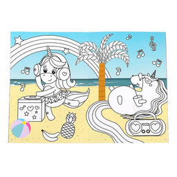 Раскраска детская «Рисуй-стирай. Для девочек», набор 2 шт. по 12 стр., с маркерами