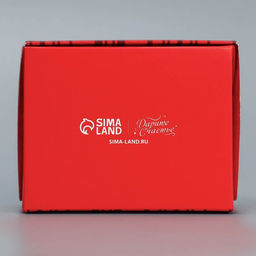 Цена за 5 шт. Коробка складная новогодняя «С Новым годом», 10×8×3.5 см